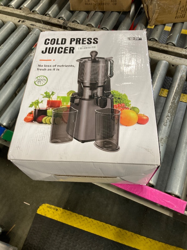 Photo 1 of ***MISSING HARDWARE***
Juicer Machines with 5.8" Extra Large Feed Chute, Cold Press Juicer For Whole Vegetables and Fruits, 400W Professional Slow Masticating juicer Easy to Clean for Batch Juicing Mothers Day Gifts for Mom