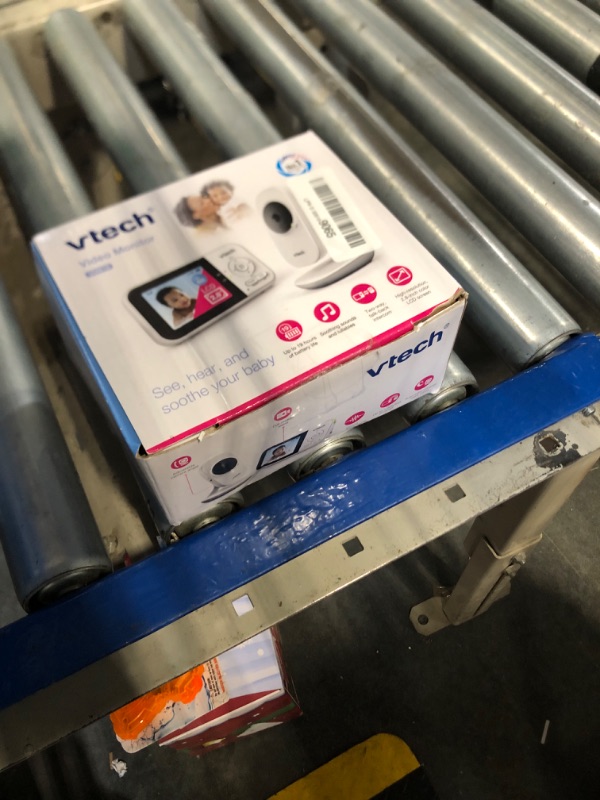 Photo 1 of VTech VM819 Baby Monitor with Camera and Audio, 2.8” Screen Portable Baby Camera, Night Vision, 2-Way Audio, Temperature Sensor and Lullabies, Secure Transmission No WiFi, Ideal for Baby/Elderly/Pet