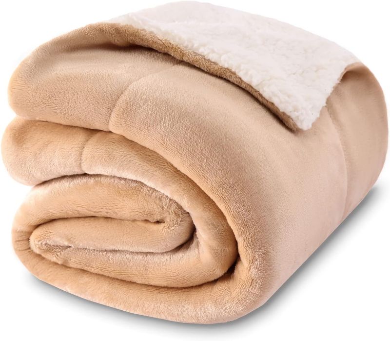 Photo 1 of **DIFFERENT COLOR***Baby Sherpa Blanket,Warm Toddler Throw Blanket,Soft Newborn Fleece Blanket for Winter (Grey,30x40 inches)