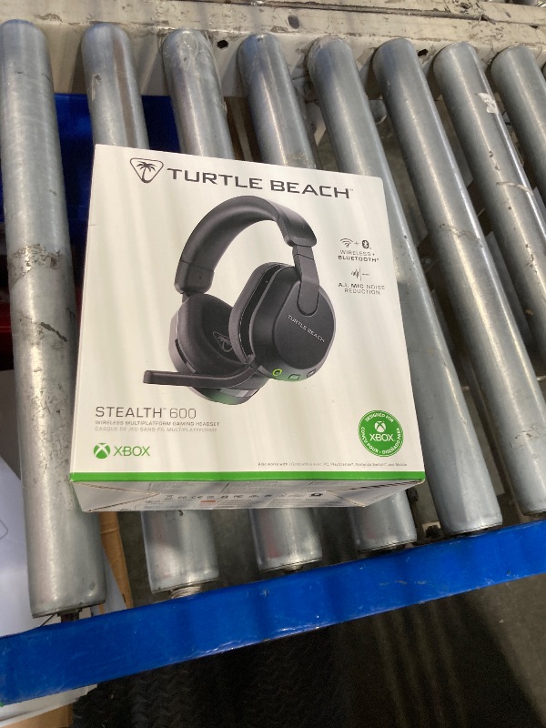Photo 1 of Turtle Beach Stealth 600 Wireless Multiplatform Amplified Gaming Headset for Xbox Series X|S, Xbox One, PC, PS5, PS4, & Mobile – Bluetooth, 80-Hr Battery, Noise-Cancelling Mic – Black