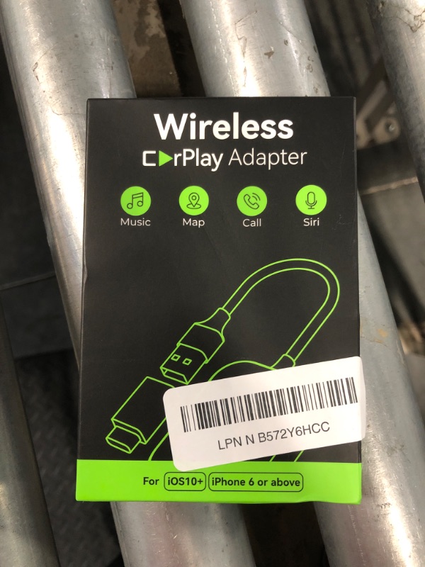 Photo 1 of ***SIMILAR***NITEGUIDE Wireless CarPlay AdapterPlug and Play, Auto Connect Converts Wired CarPlay to Wireless, Car Play Wireless Adapter Compatible for iPhone iOS 10+, Black