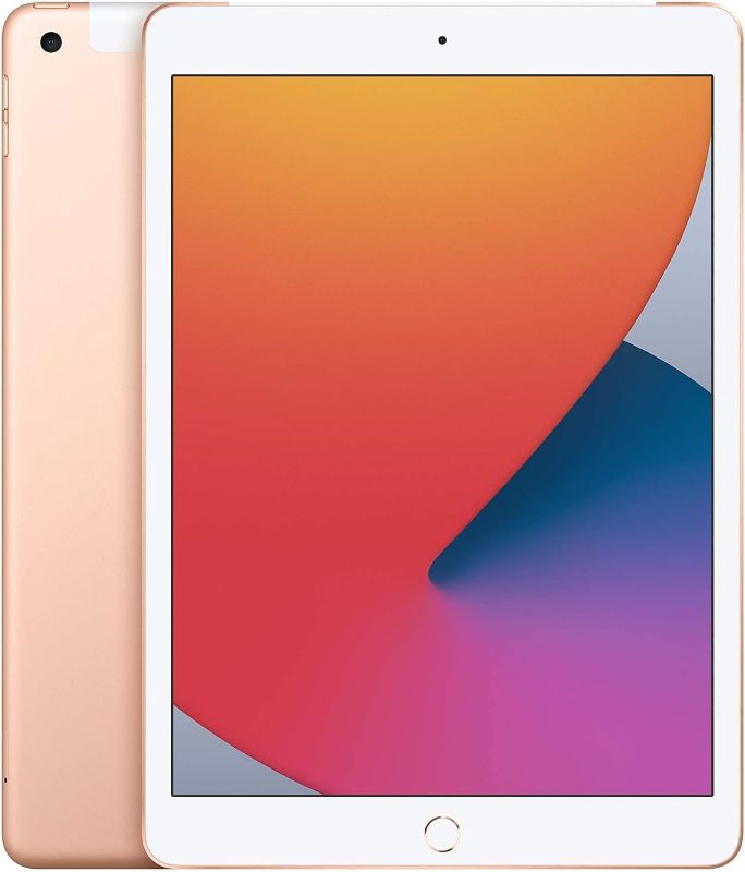 Photo 1 of Apple iPad (10.2-inch, Wi-Fi, 32GB) - Gold (Latest Model, 8th Generation) (Renewed)
