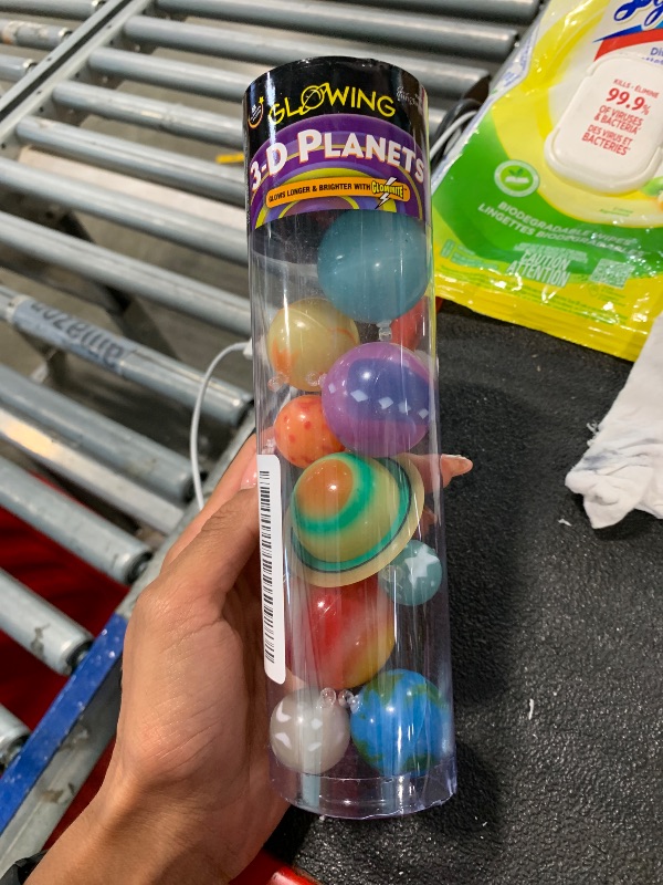 Photo 1 of Great Explorations, 3D Glow in the Dark Planets in a Tube, Ages 5 and Up