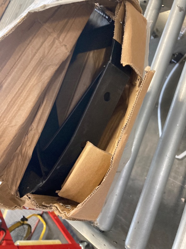 Photo 1 of DIYHD Outdoor Stair Riser 8 Steps for Deck Height 66in,Powder Coated Black,MAX Load Capacity:500lbs,2pcs