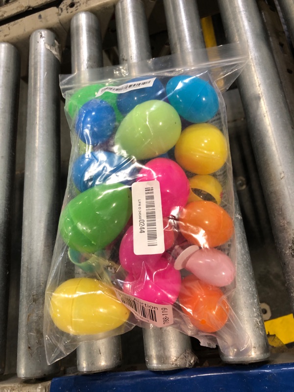 Photo 1 of 24 Pcs Easter Eggs with 36 Pcs Jumping Spring Toys,pop up toys for kids,slinky party favors,Easter basket bulk,easter prizes for kids Boys Girls