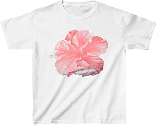 Photo 1 of Women Y2K Aesthetic Graphic Baby Tees Short Sleeve Crewneck Fitted Crop Tops Teen Girl Summer Vintage White T Shirt SIZE MEDIUM      
 