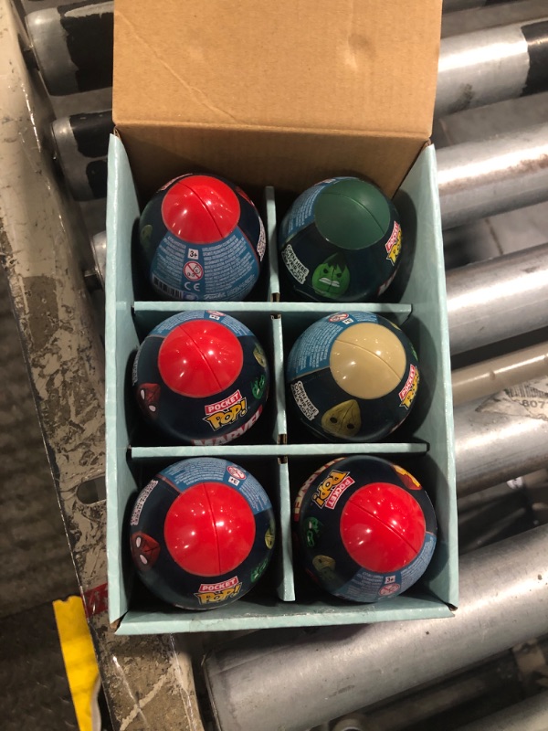Photo 1 of **PACK 6 UNIT***Funko Egg Pocket POP! Marvel - Spider-Man - Marvel Comics - Collectible Vinyl Figure - Gift Idea - Official Merchandise - Comic Books Fans