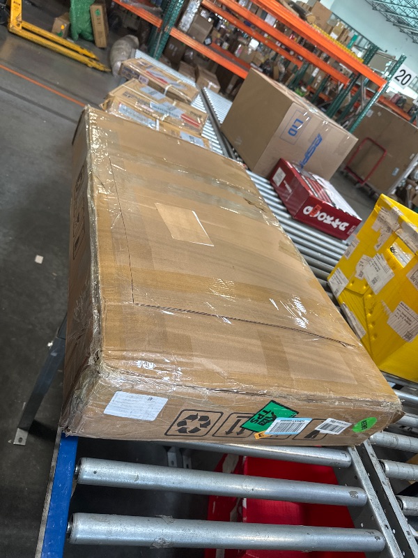 Photo 1 of ROBUD Wooden Play Kitchen Set for Kids, Pretend Toy Kitchen with Ice Maker, Coffee Machine, Oven, Microwave, Cabinet, Utensils, Ideal Gift for Boys and Girls Ages 3+, White