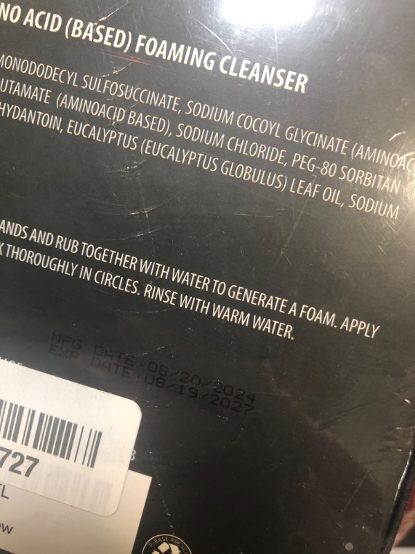 Photo 1 of ** SEALED**
Viking Revolution Mens Facial Skin Care Kit - Includes Rejuvenating Face Moisturizer (5oz) Microdermabrasion Facial Scrub (5oz) Foaming Cleanser (5oz) Eye Cream (1oz)