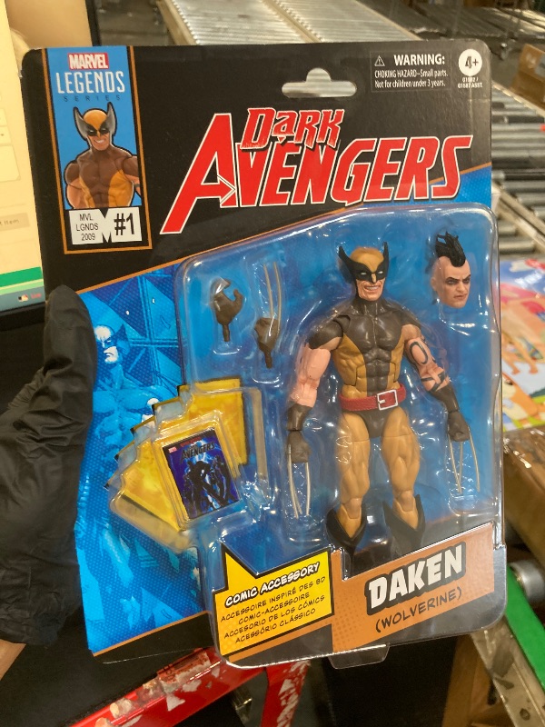 Photo 1 of ** SEALED**
Marvel Legends Series Daken (Wolverine), Dark Avengers #1 (2009) Comics-Inspired Collectible 6-Inch Scale Action Figure with Character-Sized Comic Accessory