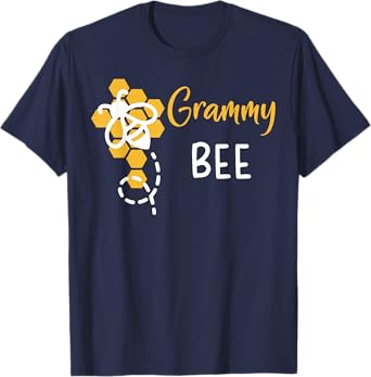 Photo 1 of ** PACK OF 2. SAME COLOR DIFFERENT SIZES- XL AND LARGE**
Grammy Of The Bee 1st Birthday Outfit First bee day family T-Shirt