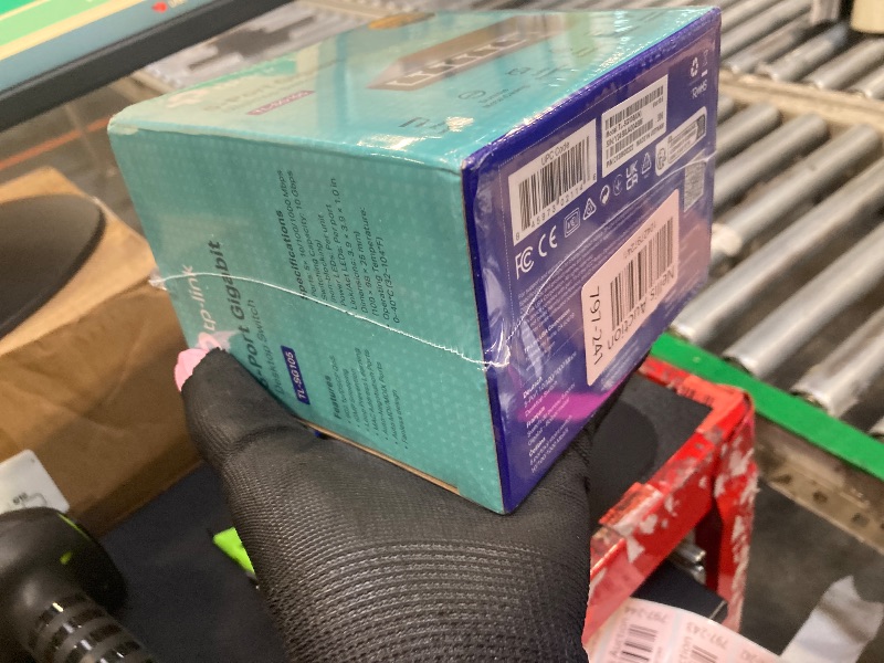 Photo 1 of ** sealed**
TP-Link TL-SG105, 5 Port Gigabit Unmanaged Ethernet Switch, Network Hub, Ethernet Splitter, Plug & Play, Fanless Metal Design, Shielded Ports, Traffic Optimization,Navy Blue