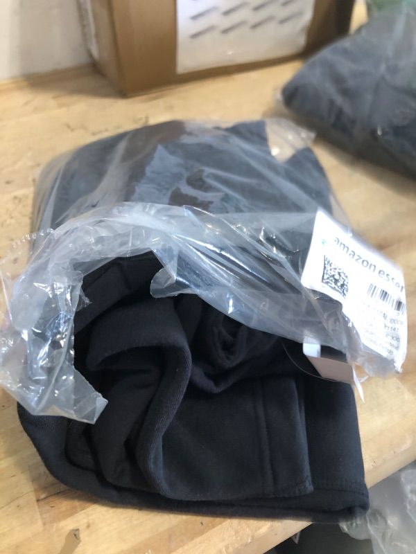 Photo 1 of Amazon Essentials Men's Fleece Open Bottom Sweatpant (Available in Big & Tall), Washed Black, XX-Large