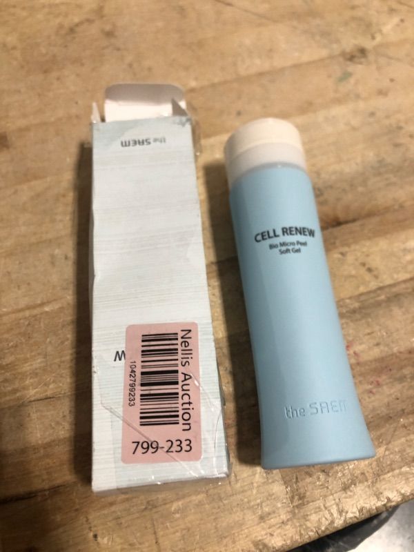Photo 1 of [the SAEM] Cell Renew Bio Micro Peel Soft Gel 5.41 oz. (160ml) - AHA and BHA Mild Peeling Gel
