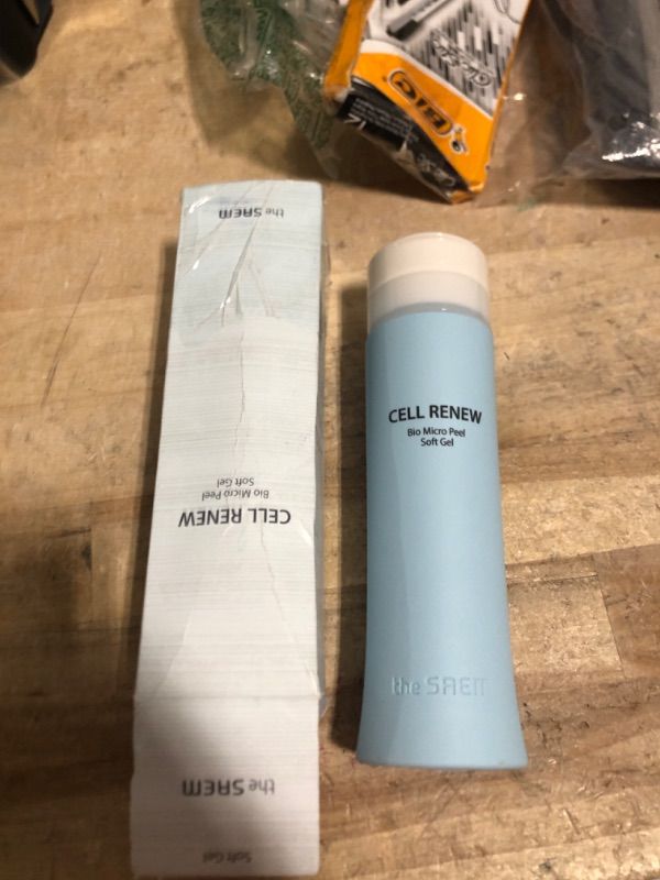 Photo 1 of [the SAEM] Cell Renew Bio Micro Peel Soft Gel 5.41 oz. (160ml) - AHA and BHA Mild Peeling Gel