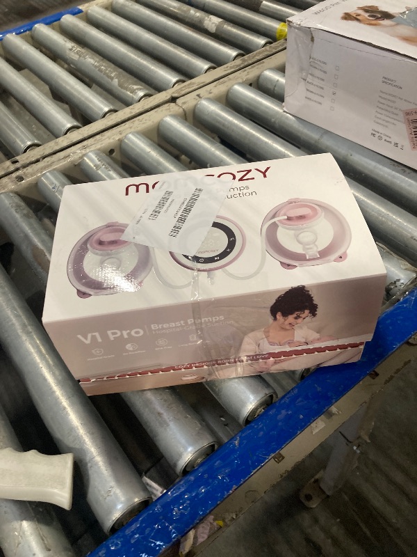Photo 1 of ***PARTS ONLY/PUMP DOES NOT WORK*** Momcozy Breast Pump Hospital-Grade, Hands-Free & Portable Wearable Pump with 3 Modes|15 Levels, Equipped with Leak-Proof DoubleFit Flange, Deep Pink