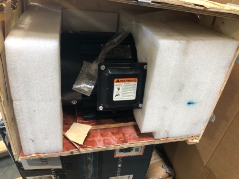 Photo 1 of 5HP Electric Motor General Purpose Three Phase Motor Super Efficient 1480/1770 RPM,184T Frame 1-1/8“Shaft Diameter CW/CCW Cast Iron Shell 50/60 HZ