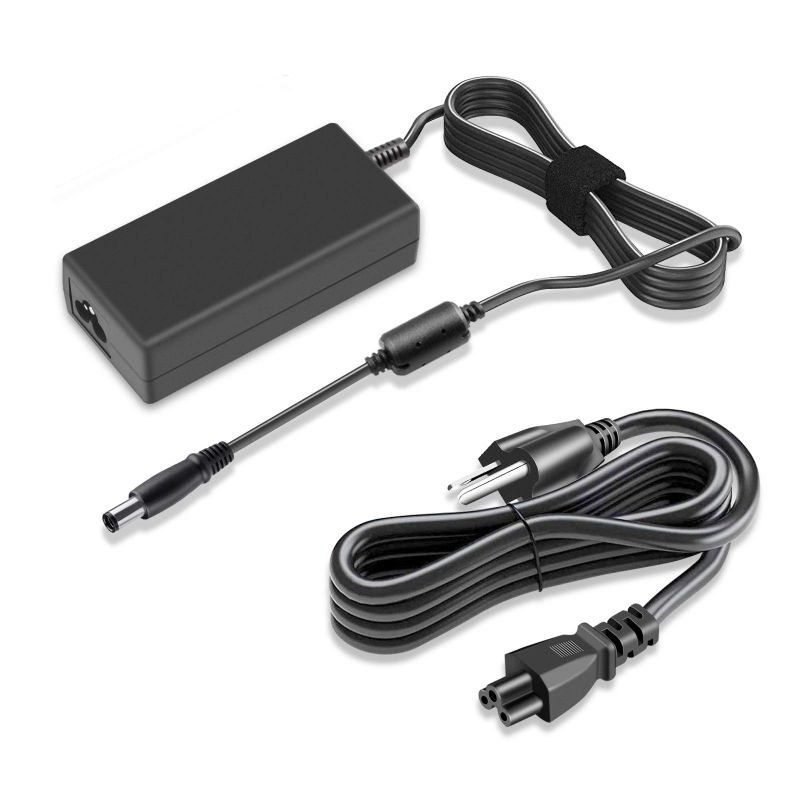 Photo 1 of AC Adapter/Battery Charger for Compaq Presario 2210B 2510P CQ40 CQ45 CQ50 CQ56 CQ56-115DX CQ60 CQ60-210US CQ60-211DX CQ60-215DX CQ60-216DX CQ60-419WM CQ60-615DX CQ60Z CQ61 + Power Cord