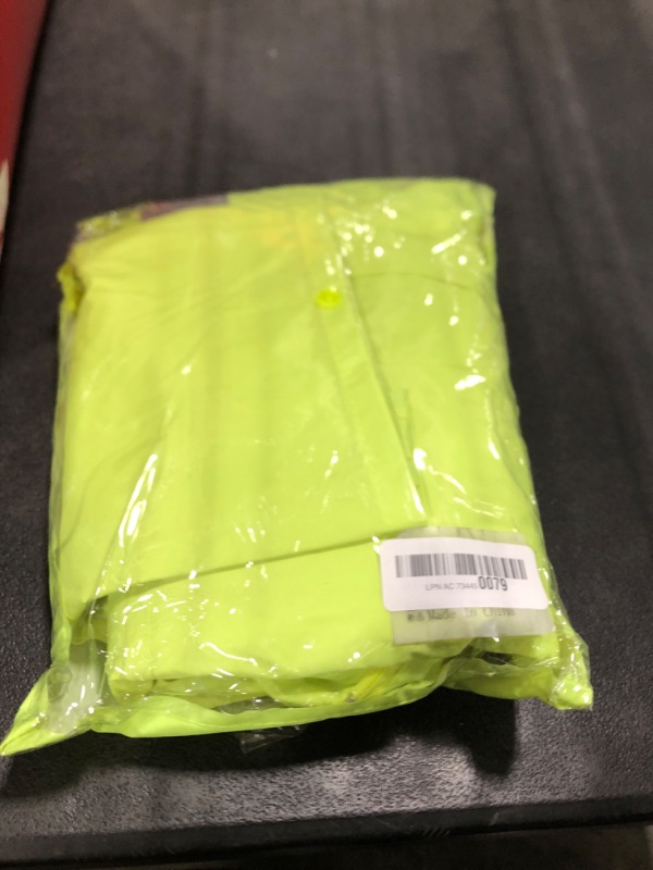 Photo 1 of * similar* TCCFCCT Rain Gear Waterproof Hi Vis Jacket With Hood for Men, Heavy Duty Rain Suits, Long Safety Rain Coats for Women, Hiking Camping Outdoor Activities, XXL Yellow