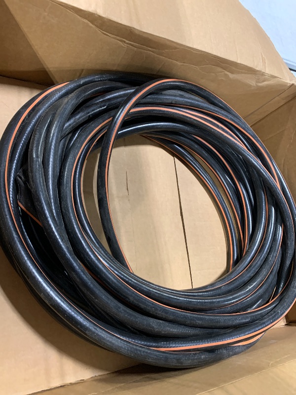 Photo 1 of *different from pic, broken* Heavy Duty Garden Hose 25ft, NON-EXPANDABLE Flexible Water Hose, Kink Resistant Lightweight Hybrid Hose, Leakproof Hose Male to Female Fittings