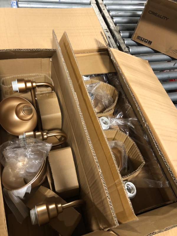 Photo 1 of ***SIMILAR/ GOLD***
Rebel 3-Light Vanity Light in Gold and Gold