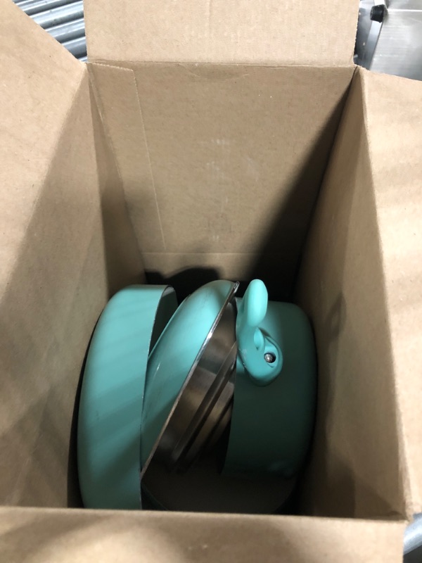 Photo 1 of ***MISSING ITEMS***
GreenLife Soft Grip Healthy Ceramic Nonstick, 15 Piece Cookware Pots and Pans Set, Induction, PFAS-Free, Dishwasher Safe, Turquoise