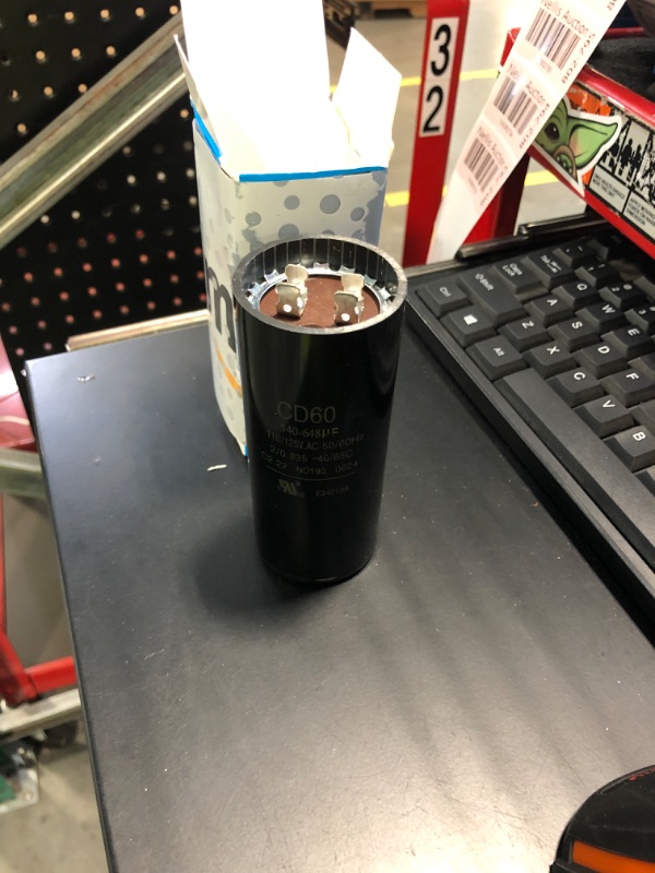 Photo 1 of 
2025 Upgrade CPT0091 Capacitor 135-162 uF MFD 330VAC Dual Run Circular Start Replaces Trane Specific Fit for American Standard Units, Heat Pump and HVAC Systems