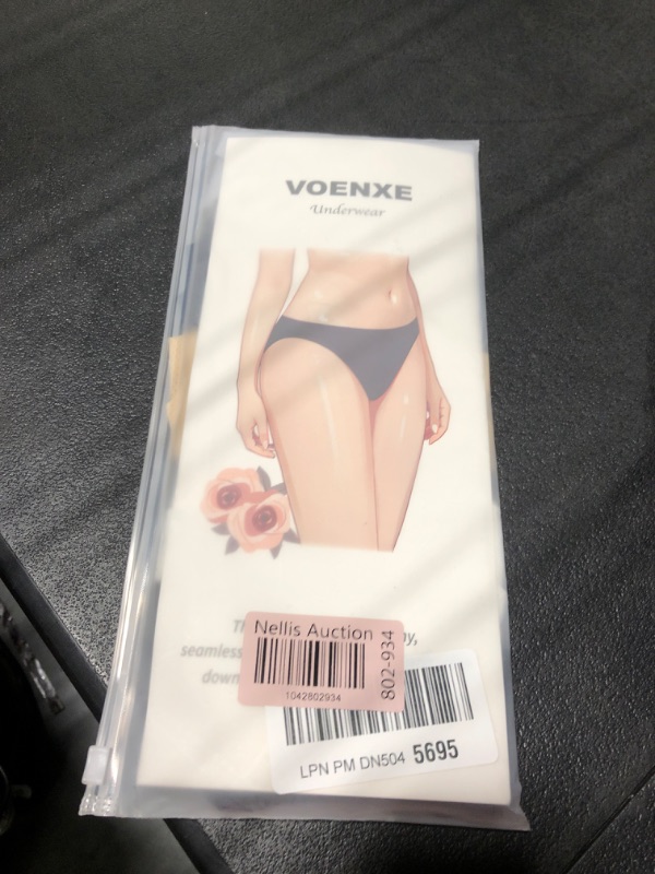 Photo 1 of 
voenxe Seamless Women Underwear Thongs,No Show Ladies Thong,No Line Workout Breathable Comfortable Panties,Soft Undies,5-Pack size M