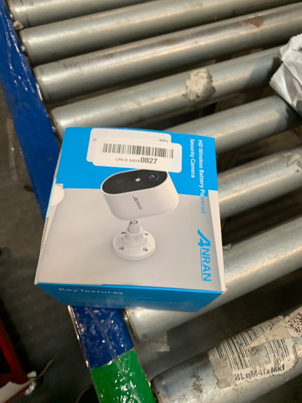 Photo 1 of ANRAN Security Cameras Wireless Outdoor,2K 3MP Battery Powered Indoor Home Security Camera with AI Motion Detection & Color Night Vision,2-Way Talk Spotlight Siren Alarm, Work with Alexa,Waterproof