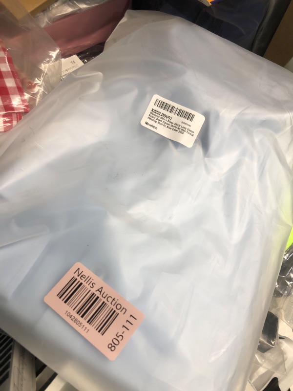 Photo 1 of (XL) Wangyue Men's Dress Shirts Long Sleeve Button Down Casual Shirts for Men Formal Wedding Shirt XL Blue Color 2023
