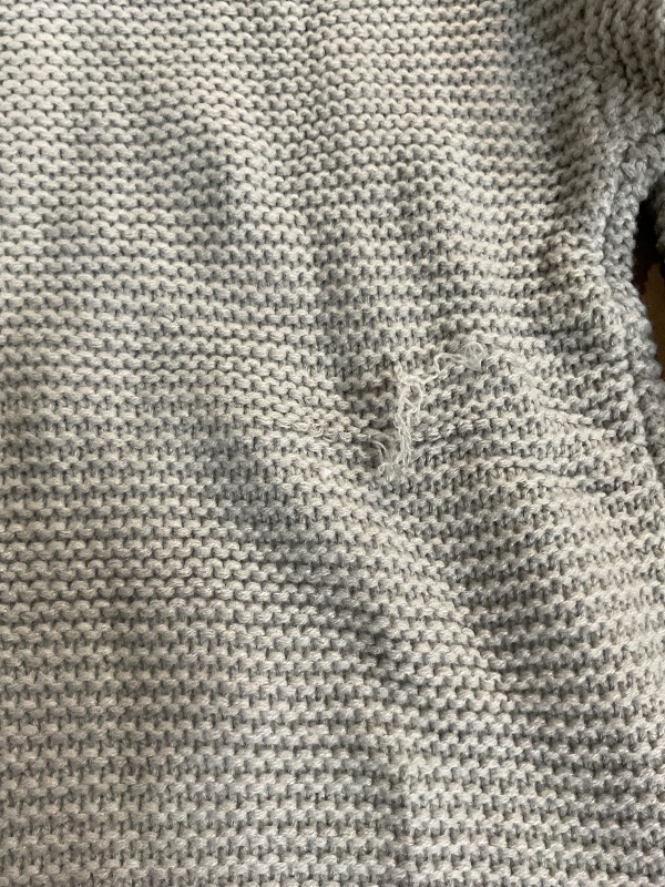 Photo 1 of (See images for damage) Imily Bela Girls Mock Neck Pullover Sweaters Casual Long Sleeve Knit Jumper Tops Grey
