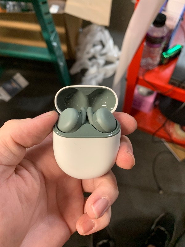 Photo 1 of (PARTS/SCRAP) (NOT FUNCTIONAL) Google PixEel Buds Pro - Wireless Earbuds with Active Noise Cancellation - Bluetooth Earbuds - Charcoal
