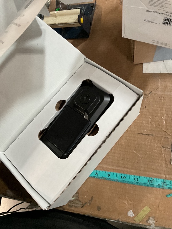 Photo 1 of (Sold for parts only)  Halo Wi-Fi Smart Lock, Keyless Entry Front Door Touchscreen Deadbolt, Matte Black Finish, Grade AAA Certified, UL 