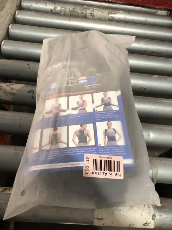 Photo 1 of Kepwaa Posture Corrector for Women and Men, Upgraded Full Back Brace Support, Adjustable Shoulder Straightener for Improving Back Posture, Relief for Upper and Lower Back, Lumbar, Neck, Shoulder Pain