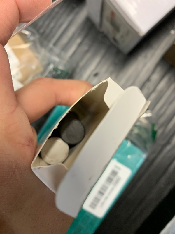 Photo 1 of Grtard 45Pcs Small Magnets for Crafts with Adhesive Backing, Ceramic Magnets Strong Craft, Strong Round Circle Magnet Perfect for Classroom, Craft Hobbies, Science Projects (15x3mm)