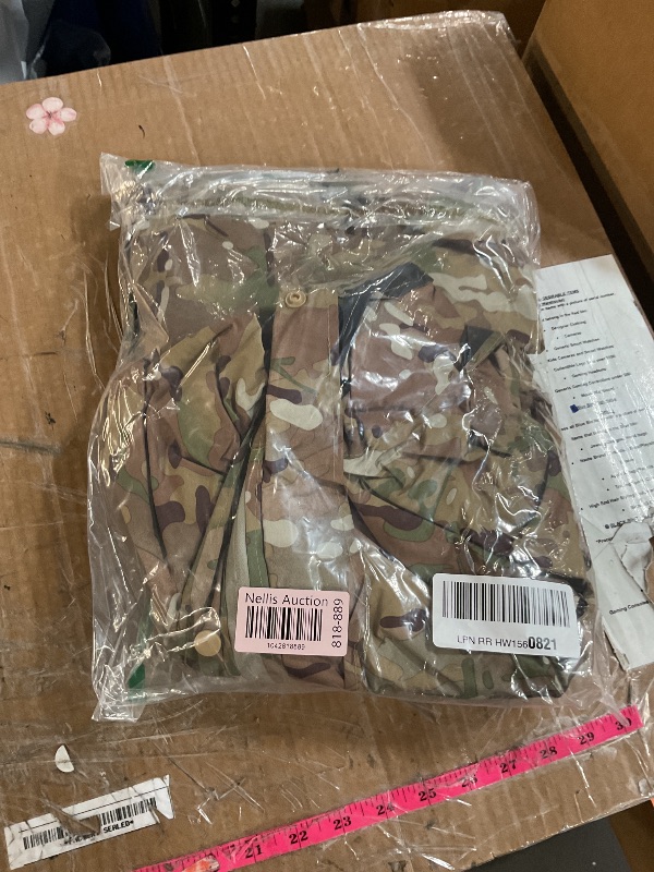 Photo 1 of Fousam Rain Suit, Rain Gear for Men Waterproof, Camo Rain Jacket, Lightweight Rain Coat for Fishing, Hunting, Motorcycling, Hiking, Traveling, S