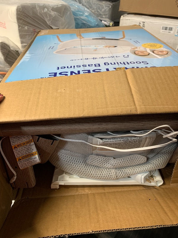 Photo 1 of Graco® SmartSense™ Soothing Baby Bassinet – Smart Newborn Bassinet Detects and Automatically Responds to Baby's Cries – for Newborn Babies to 6 Months