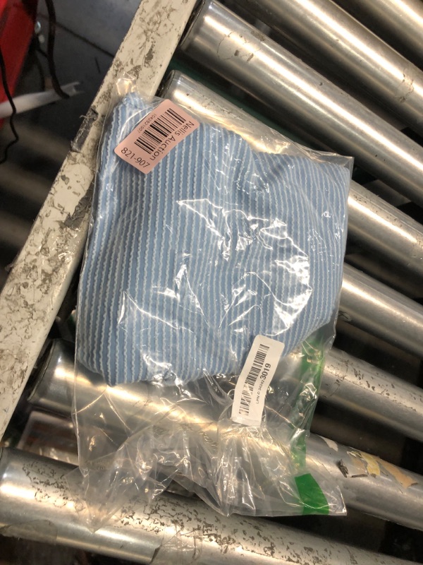 Photo 1 of (MISSING SHIRT) SHEWIN Women 2 Piece Outfits Lounge Matching Sets Striped Shorts Sleeveless Tops 2025 Summer Fashion Spring Trendy Clothes Beach Vacation Rompers,(US 8-10) M,Real Teal