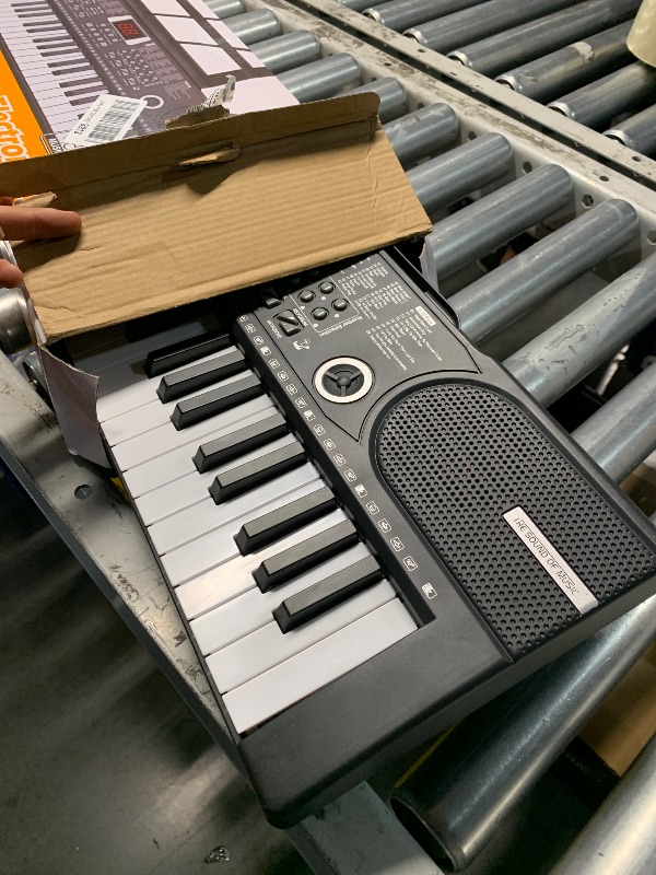Photo 1 of ***(PARTS ONLY/ NON FUNCTIONAL)***61 Key Keyboard Piano, Portable Electronic Keyboard Piano for Beginners with Speakers, Microphone, Sheet Music Stand, 100 Voices, 100 Rhythms, Digital Music Keyboard for Beginners
