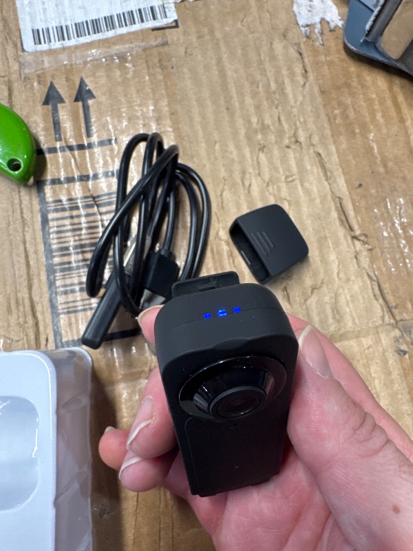 Photo 1 of (MISSING SD CARD) (USED/FAIR) Mini Body Camera 1080P Police Security Cam with Video Recording, Wearable Patrol Camcorder, Loop & Motion Record, 64GB Memory Card Included, Portable for Law Enforcement, Work, Hiking, Travel (64GB)