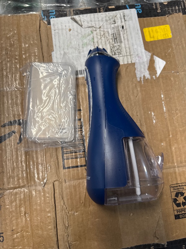 Photo 1 of (Partial set) Waterpik Cordless Advanced 2.0 Water Flosser For Teeth, Gums, Braces, Dental Care With Travel Bag and 4 Tips, ADA Accepted, Rechargeable, Portable, and Waterproof, Blue WP-583, Packaging May Vary