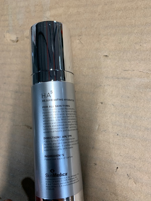Photo 1 of *FACTORY SEALED - OPENED FOR INSPECTION*SkinMedica HA5 Rejuvenating Hydrator Hyaluronic Acid Serum for Face with Five Types of Hyaluronic Acid that Smooth Fine Lines and Wrinkles, For All Skin Types, 2 Oz*NONREFUNDABLE*
