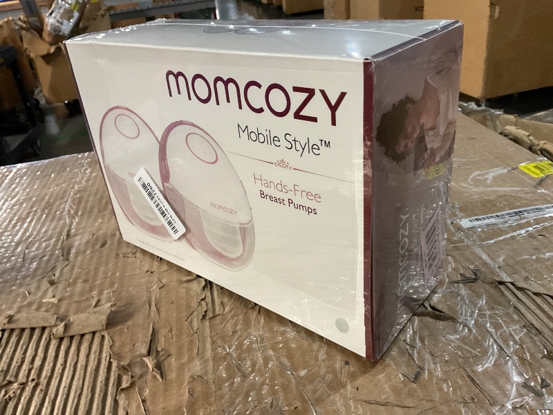 Photo 1 of **FACTORY SEALED** Momcozy Double Breast Pump?Compact, Quiet & Hands-Free?Ash
