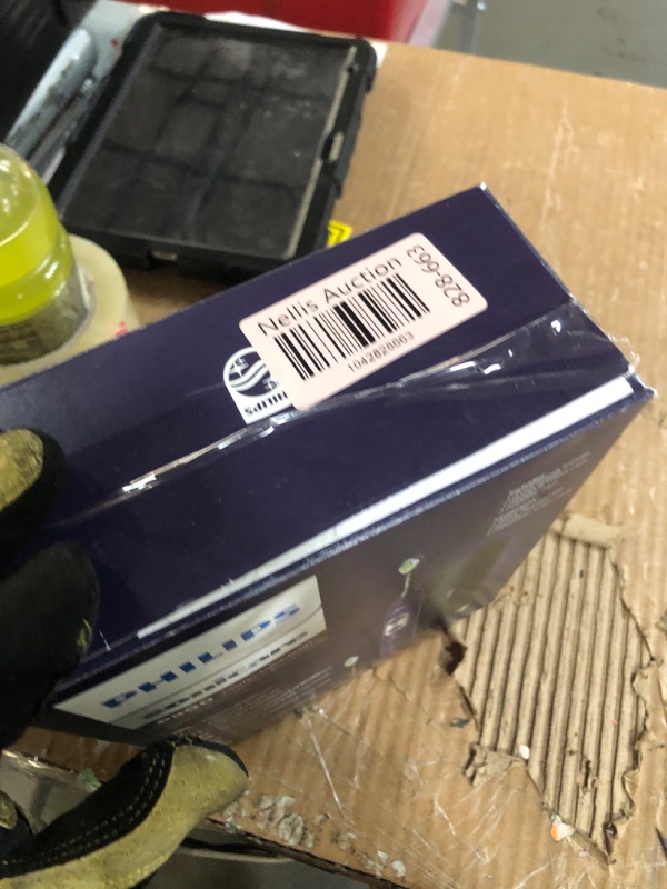 Photo 1 of ***(USED/ UNKNOWN IF MISSING PARTS)***PHILIPS Sonicare Protective Clean 6500 Rechargeable Electric Toothbrush with Charging Travel Case and Extra Brush Head, Deep Purple, 2 Count