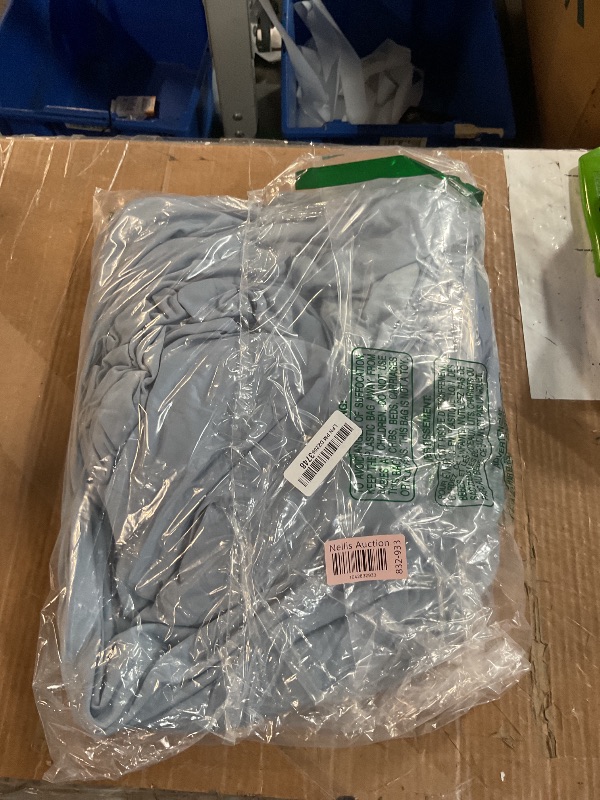 Photo 1 of (FULL/QUEEN) (USED/FAIR) 9BAGGED) Elegear Revolutionary Cooling Blanket King, Absorbs Heat to Keep Body Cool for Night Sweats, Double Sided Arc-Chill3.0 Cooling Fiber Q-Max>0.5, Lightweight Summer Cold Blankets for Sleeping 90“ x 108”