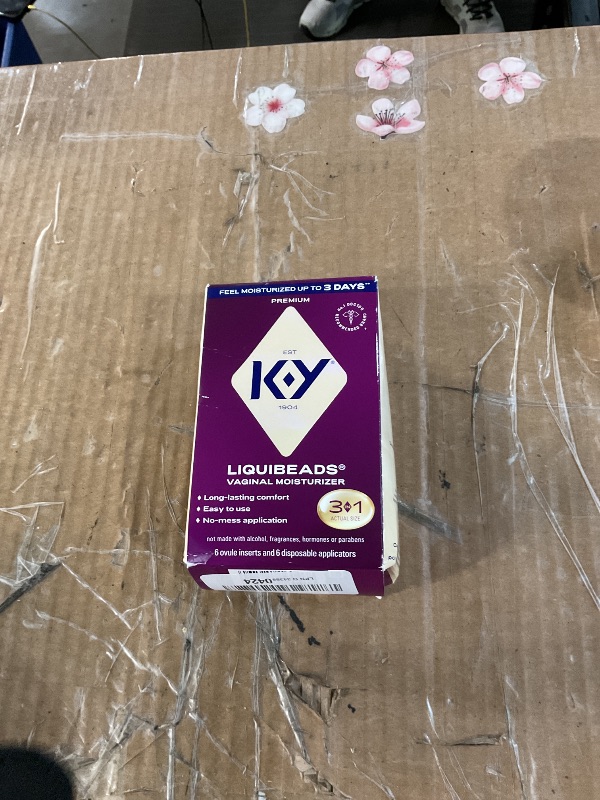 Photo 1 of ****(factory sealed*****K-Y Personal Lubricant, Liquibeads Vaginal Moisturizer, 6 Bead Inserts and 6 Applicators to Supplement a Woman's Natural Moisture for Comfort and(Packaging May Vary)