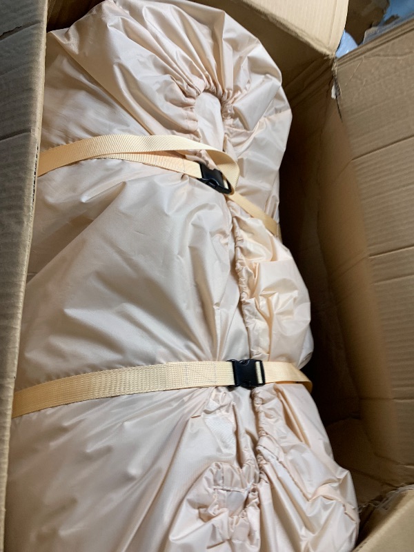 Photo 1 of Thinlute Inflatable Camping Tent with Pump, Upgraded Waterproof Windproof Glamping Blow Up Tent, Easy Setup 4 Season Air Cabin House with Mesh Windows & Door, 2-4 Persons