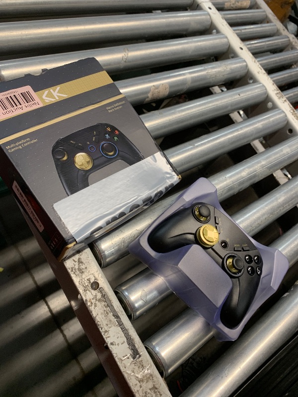 Photo 1 of PC Wireless Controller, Bluetooth Gaming Controllers for Windows, Steam, Laptop, Tablet, iPad, Switch, and Smart TV, with Dual Vibration, 6-Axis Motion, Macro Keys, Turbo Button, LED Backlight