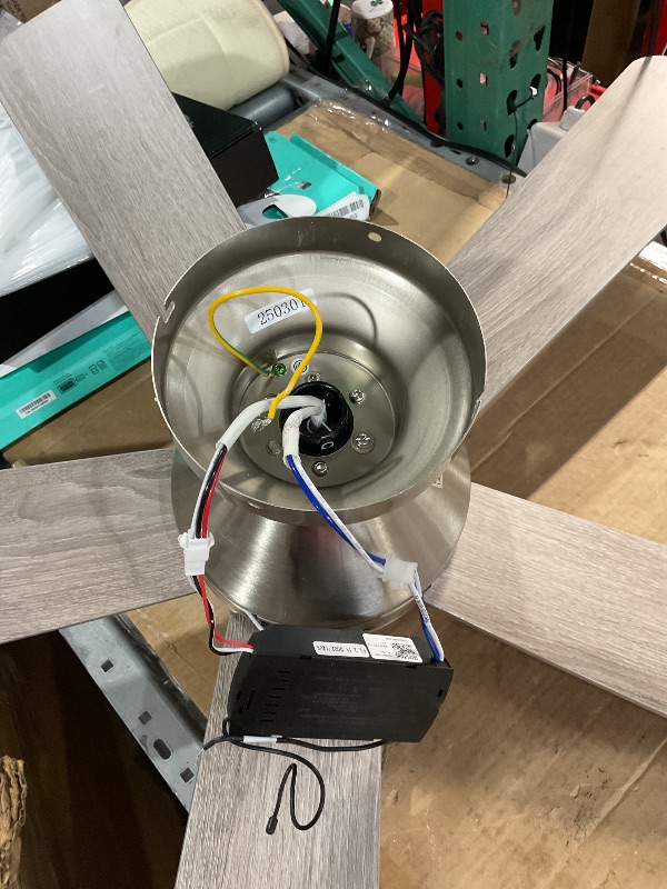 Photo 1 of (Light does not work)  Ceiling Fans with Lights, 42 Inch Low Profile Ceiling Fan with Light and Remote/App Control, Flush Mount
