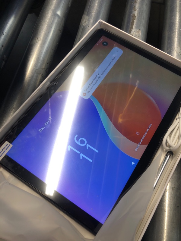 Photo 1 of LOCK***weelikeit 10-Inch Android Tablet, 128GB Storage (Expandable to 1TB), 6000mAh Battery, 5G WiFi 6, Bluetooth 5.0, 8MP + 5MP Dual Cameras, Ideal Gift for Kids & Family (Gray)